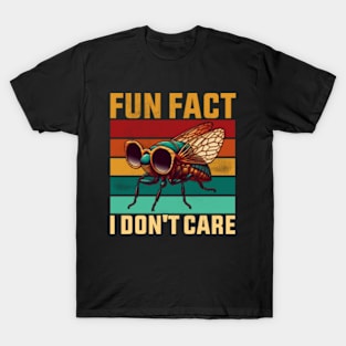 Fun Fact I Don't Care Funny Cicada T-Shirt